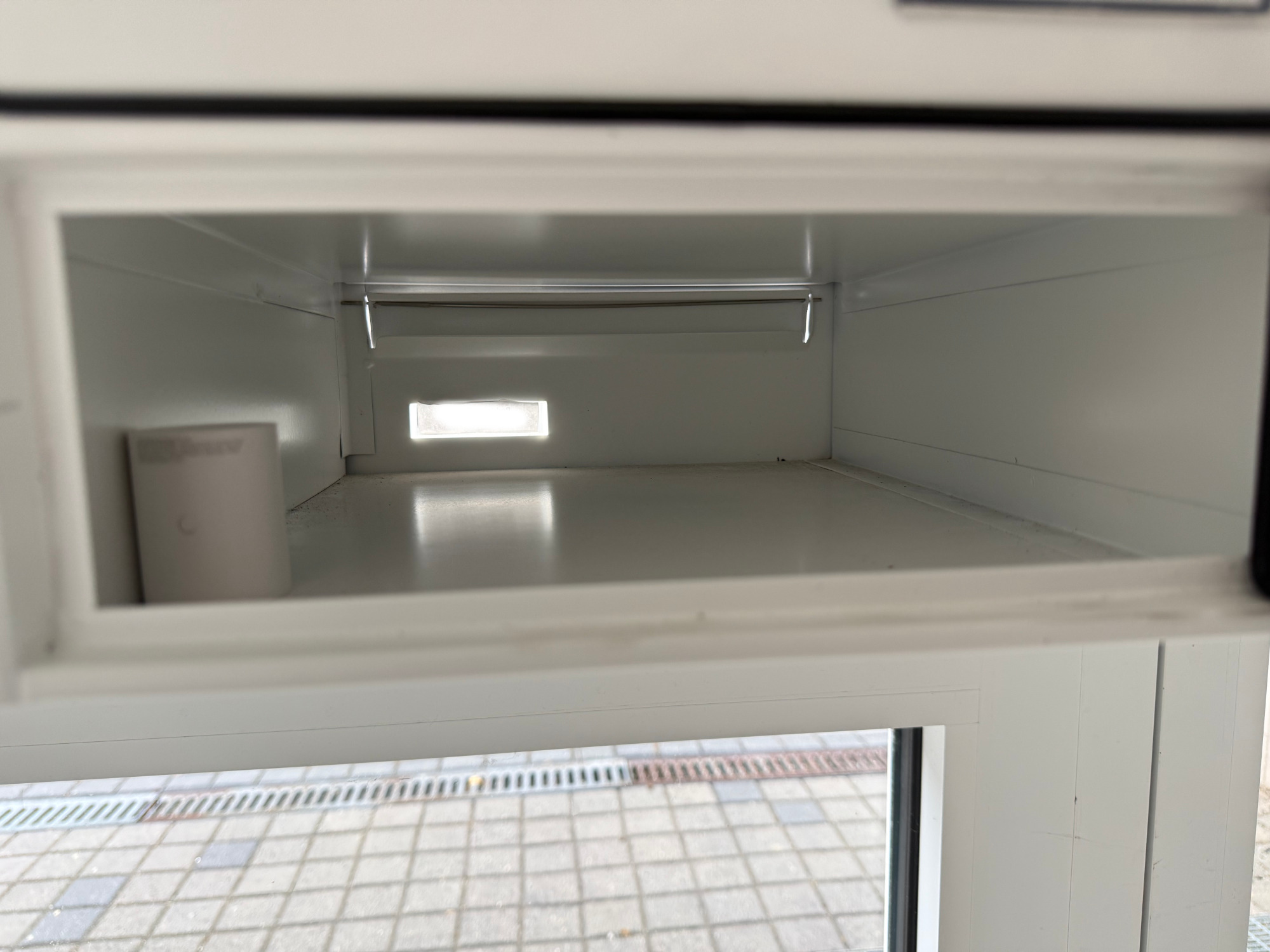 Mailbox at the building entrance